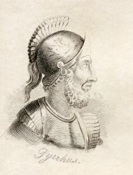 Pyrrhus, from 'Crabb's Historical Dictionary', published 1825 (litho) | Obraz na stenu