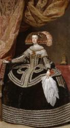 Queen Maria Anna (1634-96) of Austria, 1652 (oil on canvas) | Obraz na stenu