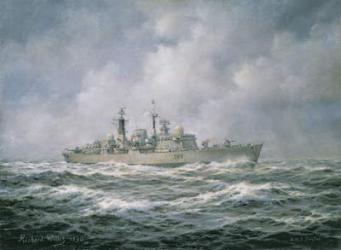 H.M.S. "Exeter" at Sea, 1990 | Obraz na stenu