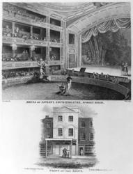 Astley's Arena and Amphitheatre (engraving) | Obraz na stenu