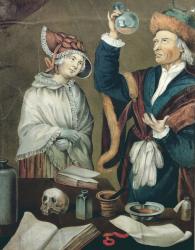 The Urine Examination (coloured engraving) | Obraz na stenu