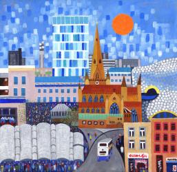 Bullring Sun, 2012, (acrylic on canvas) | Obraz na stenu