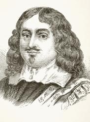 Edward Hyde, 1st Earl of Clarendon, from 'The National and Domestic History of England' by William Hickman Smith Aubrey (1858-1916) published London, c.1890 (litho) | Obraz na stenu