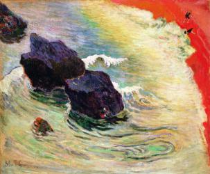 The Wave, 1888 (oil on canvas) | Obraz na stenu