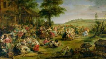 The Kermesse, c.1635-38 (oil on panel) | Obraz na stenu