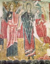 Annunciation, Catalan (fresco) | Obraz na stenu
