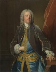The Right Honourable Stephen Poyntz, of Midgeham, Berkshire, c.1740 (oil on canvas) | Obraz na stenu