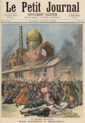 Cholera in Russia: The Troubles in Astrakhan, from 'Le Petit Journal', 6th August 1892 (colour litho) | Obraz na stenu