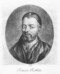 Portrait of François Rabelais (engaving) | Obraz na stenu