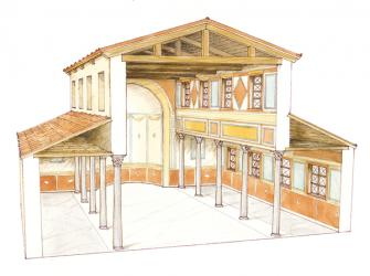 Roman basilica | Obraz na stenu