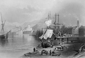 Workington, c.1840-50 (engraving) | Obraz na stenu