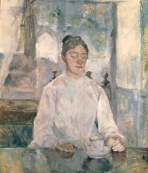 Adele Tapie de Celeyran (1840-1930) Countess of Toulouse-Lautrec-Monfa, 1881 (oil on canvas) | Obraz na stenu