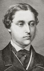 Albert Edward, Prince of Wales, future King Edward VII , 1841  1910 at the time of his marriage in 1863. King of the United Kingdom and the British Dominions and Emperor of India. From Edward VII His Life and Times, published 1910. | Obraz na stenu
