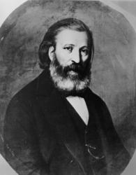 Portrait of Pierre Larousse (b/w photo) | Obraz na stenu