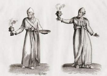 High priests as imagined in the Old Testament (engraving) | Obraz na stenu