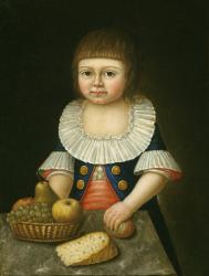 Boy with a Basket of Fruit, c.1790 (oil on canvas) | Obraz na stenu