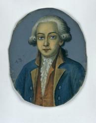 Anastasius Ludwig Mencken, c.1780 (pastel on paper) | Obraz na stenu