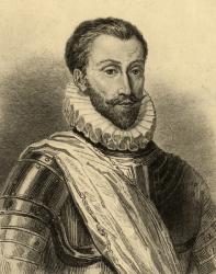 Francois de la Noue (1531-91) (litho) | Obraz na stenu