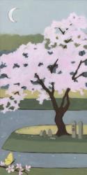Cherry Tree, Spring, 2013, (oil on wood panel) | Obraz na stenu