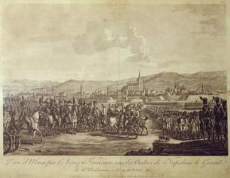 The Capitulation of Ulm in October 1805 (engraving) | Obraz na stenu