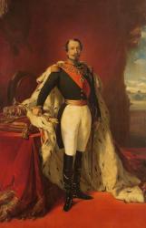 Portrait of Napoleon III (1808-73) Emperor of France (oil on canvas) | Obraz na stenu