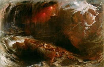 The Deluge, 1834 (oil on canvas) | Obraz na stenu