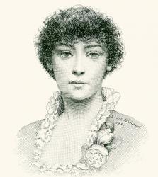 Henrietta Emma Ratcliffe Rae, 1859  1928. Prominent English painter of the later Victorian era. From The Strand Magazine published 1897. | Obraz na stenu