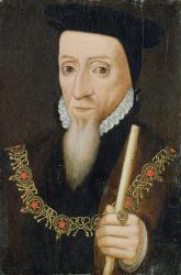 William Powlett (1475-1572) 1st Marquess of Winchester, c.1560-70 (oil on panel) | Obraz na stenu