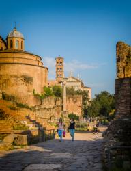 Rome, Italy. Roman Forum. (photo) | Obraz na stenu