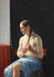 The Model, 1839 (oil on canvas) | Obraz na stenu