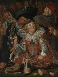 Shrovetide Revellers (The Merry Company) c.1615 (oil on canvas) | Obraz na stenu