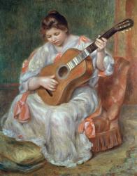 The Guitar Player, 1897 (oil on canvas) | Obraz na stenu