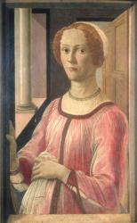 Smeralda Bandinelli, grandmother of the sculptor Baccio Bandinelli, c.1471 (tempera on panel) | Obraz na stenu