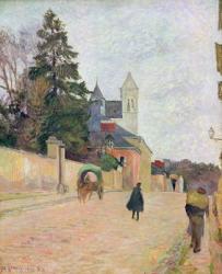 A Village Road, 1884 (oil on canvas) | Obraz na stenu