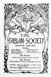 The Fabian Society Report, 1886-7 (engraving) | Obraz na stenu
