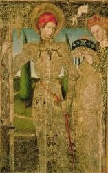 St. George and the Princess, 1448 (oil on panel) | Obraz na stenu