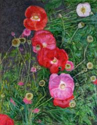 Poppies, 2009 (oil on wood) | Obraz na stenu