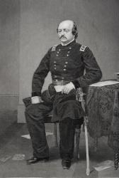 Benjamin F. Butler, 1818-1893. American, lawyer, politician and army officer during Civil War. Champion of workers and Blacks. From painting by Alonzo Chappel | Obraz na stenu