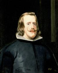 Portrait of Philip IV (1605-65) in Court Dress, 1655 (oil on canvas) | Obraz na stenu