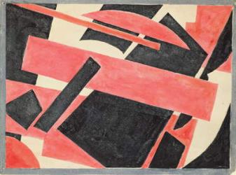 Untitled (composition), 1918 (oil on board) | Obraz na stenu