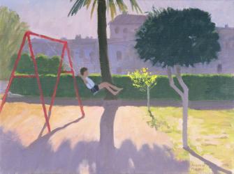 The Swing, Paphos, Cyprus, 1996 (oil on canvas) | Obraz na stenu