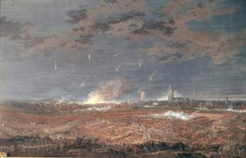 Attack on Berg-Op-Zoom, 4 a.m. 16th September 1746, 1786 (gouache on paper) | Obraz na stenu
