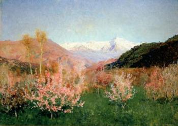 Spring in Italy, 1890 (oil on canvas) | Obraz na stenu