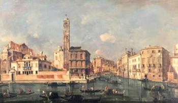 Grand Canal: San Geremia and the Entrance to the Canneregio (oil on canvas) | Obraz na stenu