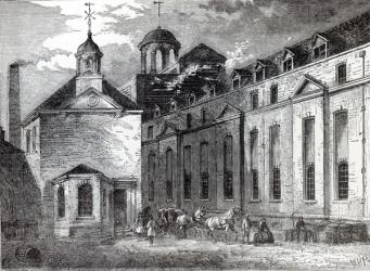 Barclays Brewery, 1829 (engraving) | Obraz na stenu