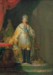 Portrait of Emperor Paul I (1754-1801), 1800 (oil on canvas) | Obraz na stenu