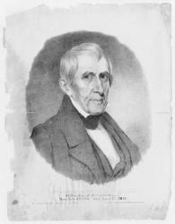 US president William Henry Harrison, 1841 (engraving) | Obraz na stenu