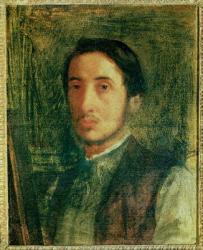 Self Portrait as a Young Man (oil on canvas) | Obraz na stenu