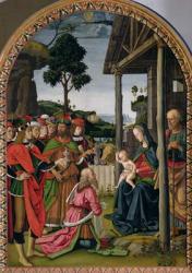 Adoration of the Magi, c.1476 (oil on panel) | Obraz na stenu
