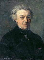 Portrait of Camille Corot (1796-1875) c.1863 (oil on canvas) | Obraz na stenu